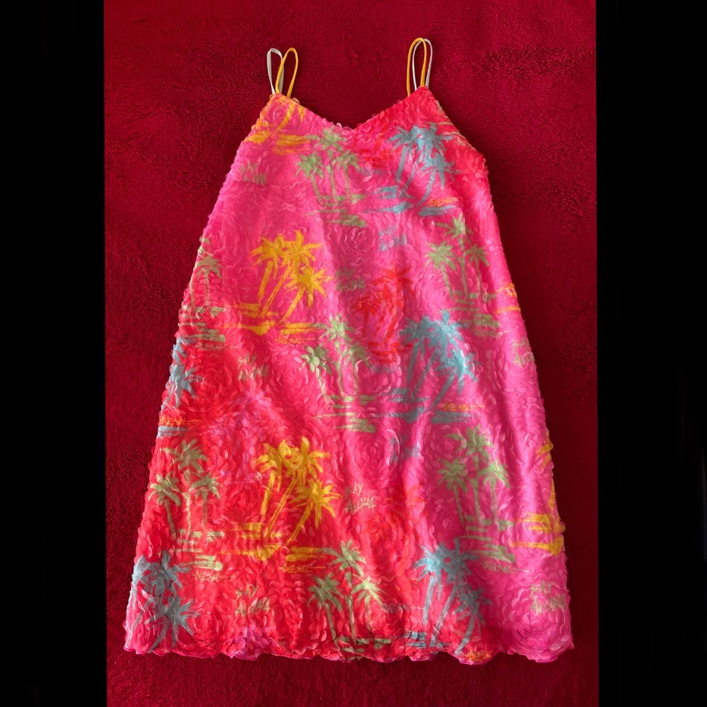 DIESEL Summer Dress with Palm Trees